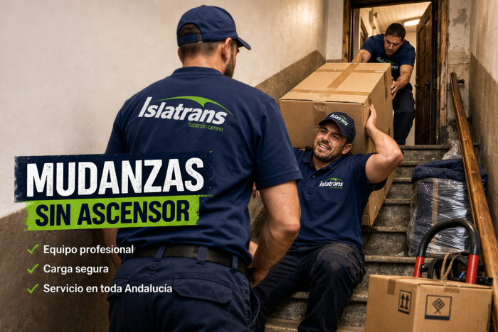 Mudanzas en pisos sin ascensor 