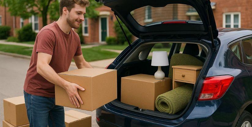 Mudarse con coche propio o contratando una empresa
