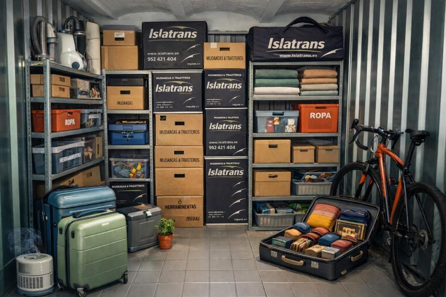 Trucos prácticos para organizar el trastero